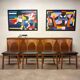 Suite de 4 chaises en teck par Niels Koefoed, 1960