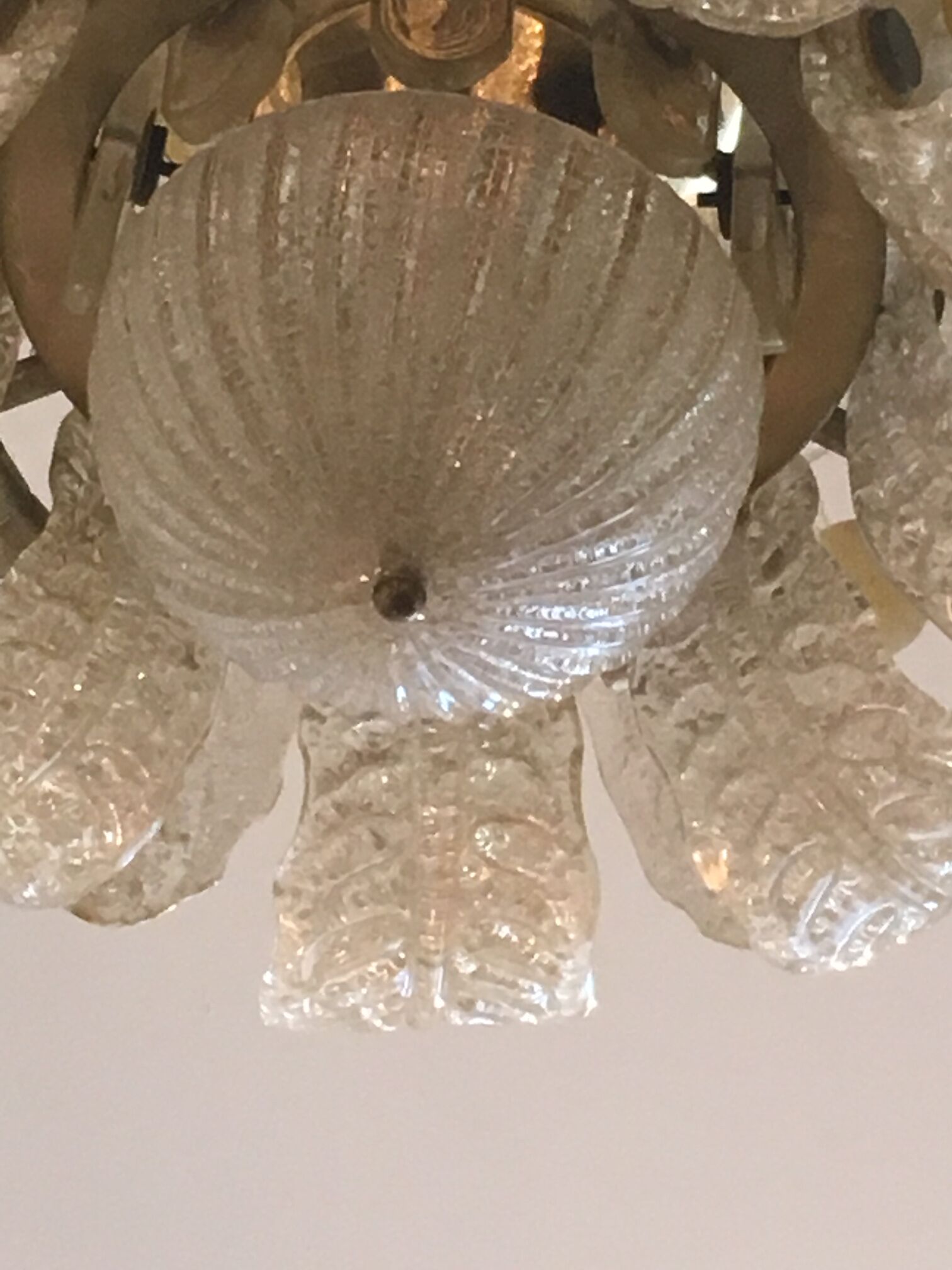 Ceiling light glass
