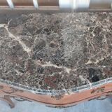 Curved chest of drawers Louis XV style