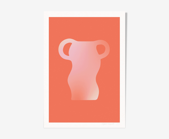Affiche A4 "Vase N°3"