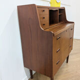 Vintage Scandinavian teak secretary