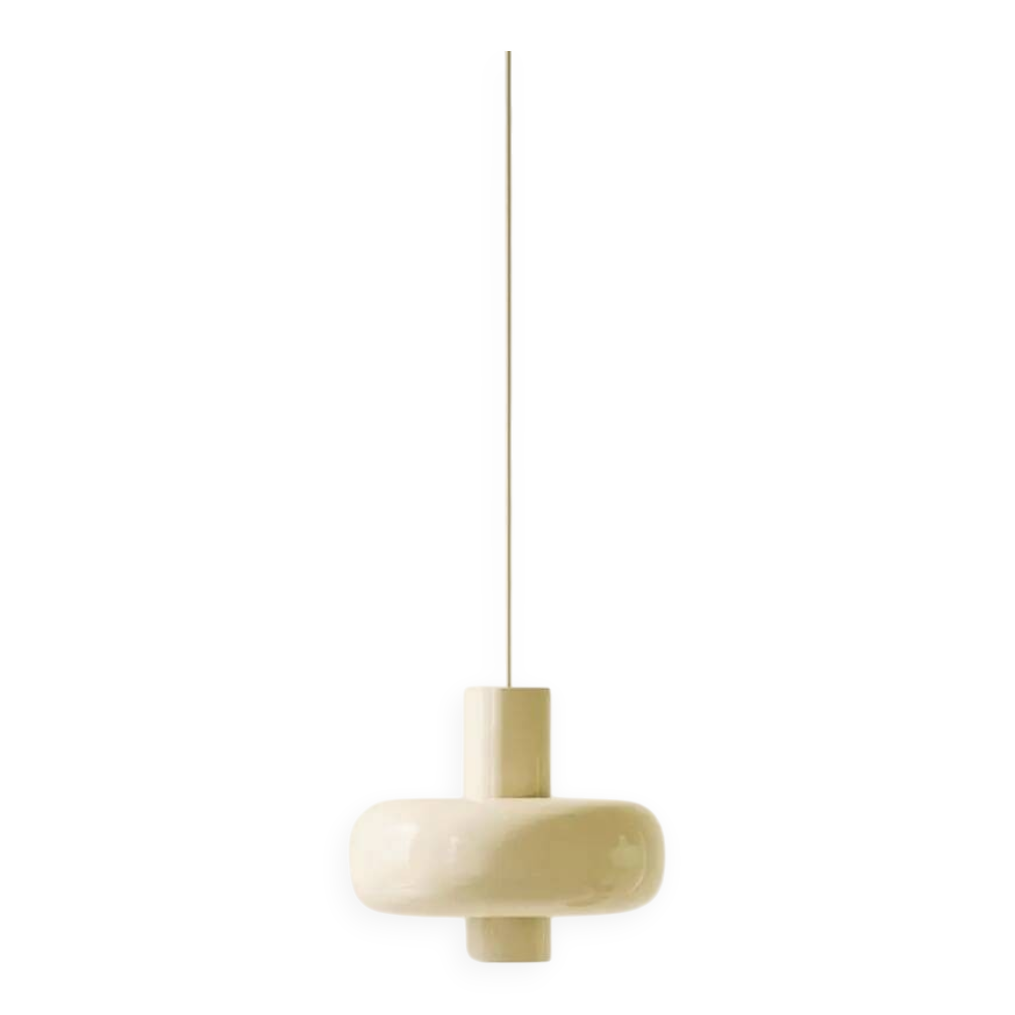 Suspension en métal crème - bureau benjamin x monoprix créateur