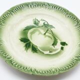 Lot of 2 plates digoin vintage fruit