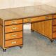 Partner desk with extra large double-sided base