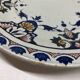Gien earthenware plate, late 19th century