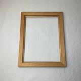 Retro frame in medium oak wood