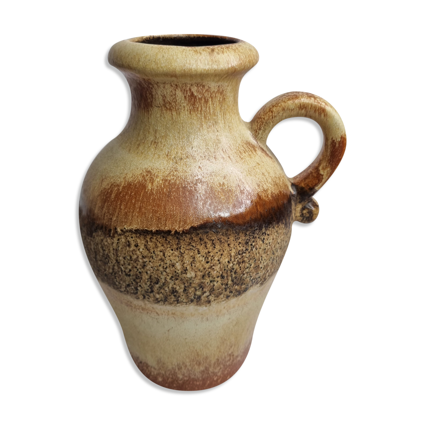 Vase vintage Scheurich Keramik, West Germany, 25 cm