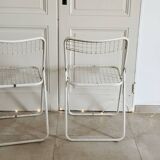 Pair of Emu style folding chairs
