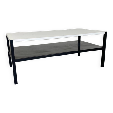 Mid Century Modernist Black and White coffee table by Wim Rietveld, 1960s