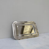 Silver metal dish