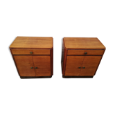 Pair of art deco night tables