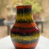 Multicolored vase