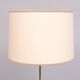 Lampadaire néo-baroque en laiton massif France Années 1950