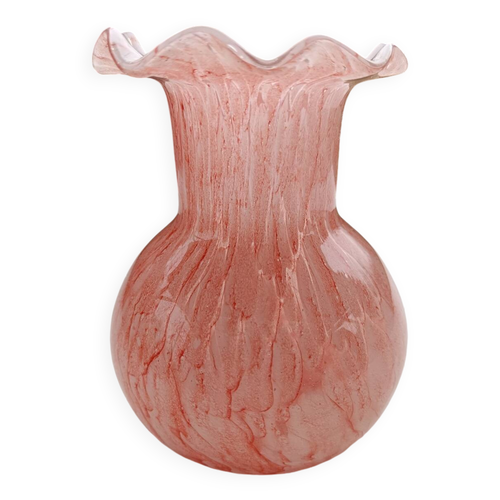 Vase Murano collerette