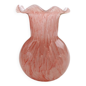 Vase Murano collerette