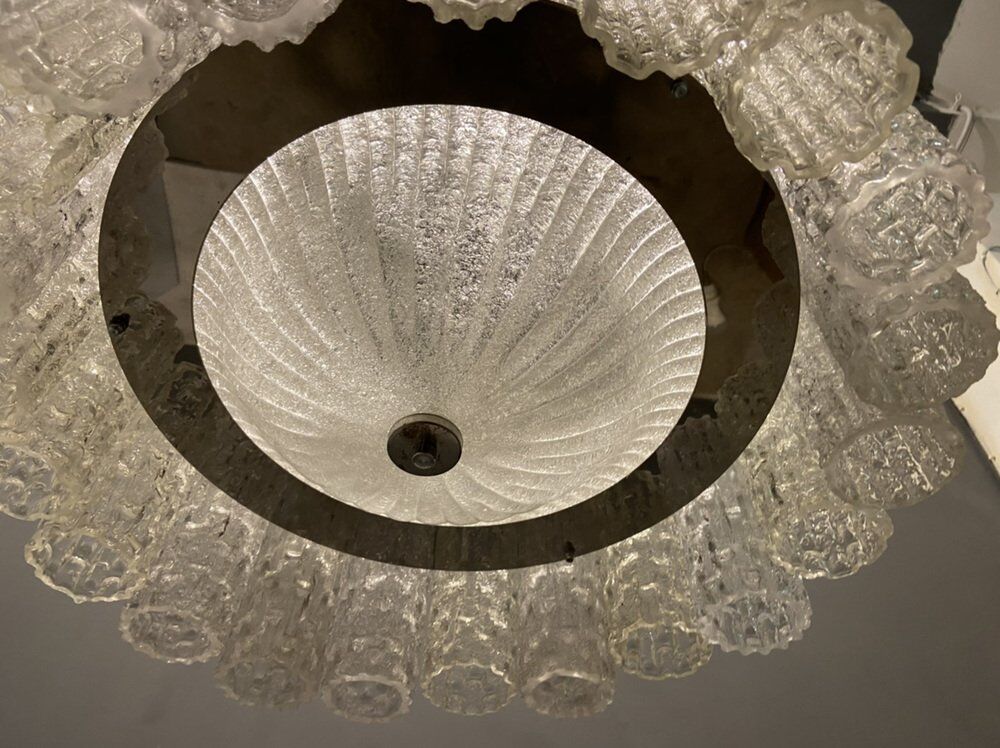 Murano glass chandelier by Toni Zuccheri, 1970s
