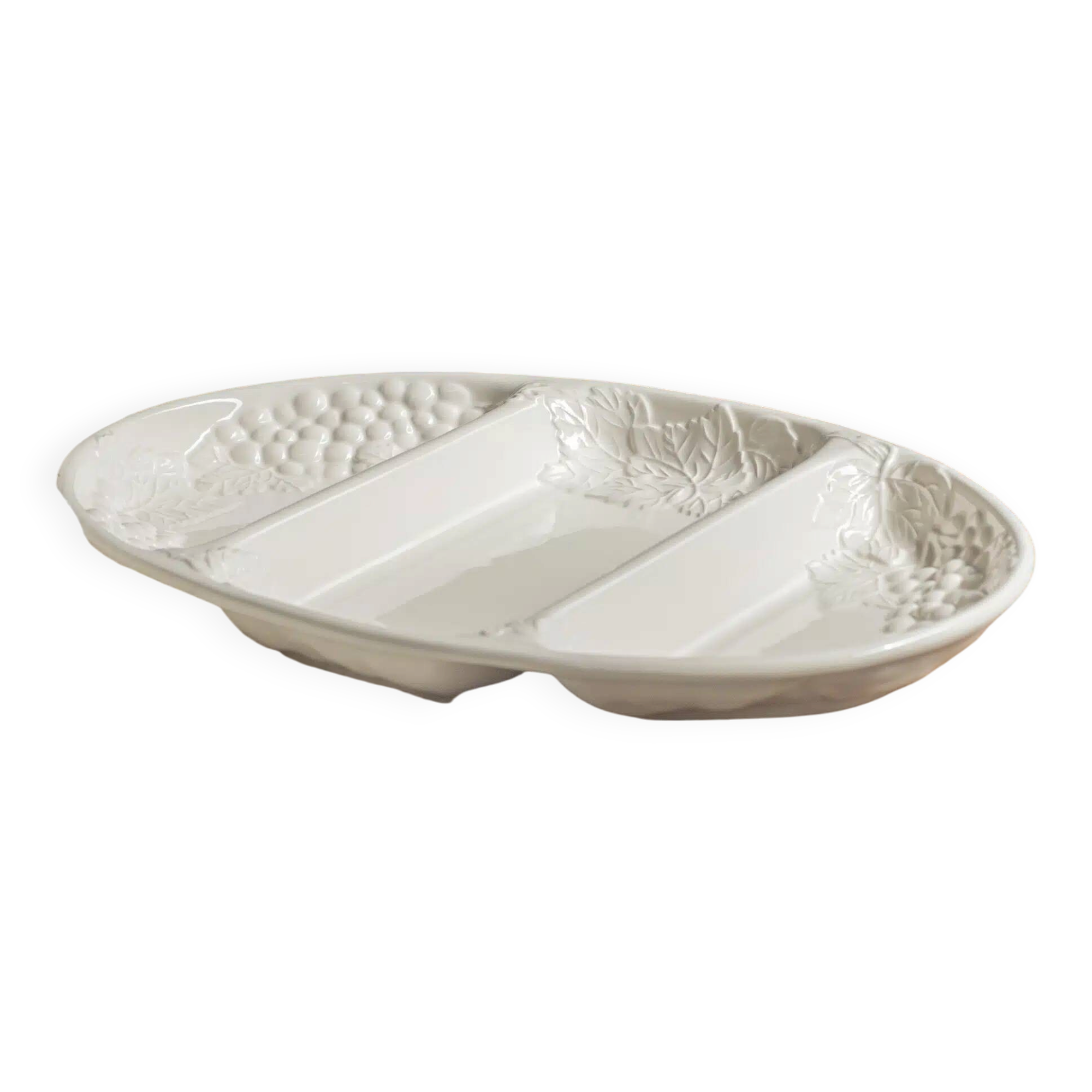 Large oval dish "Léontine"