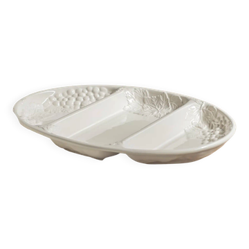 Large oval dish "Léontine"