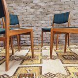 Set of 4 Scandinavian chairs 1960
