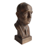 Buste en céramique du docteur Edvard Beneš, vers 1950