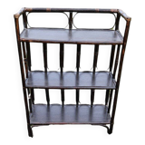 Dark Rattan Shelf