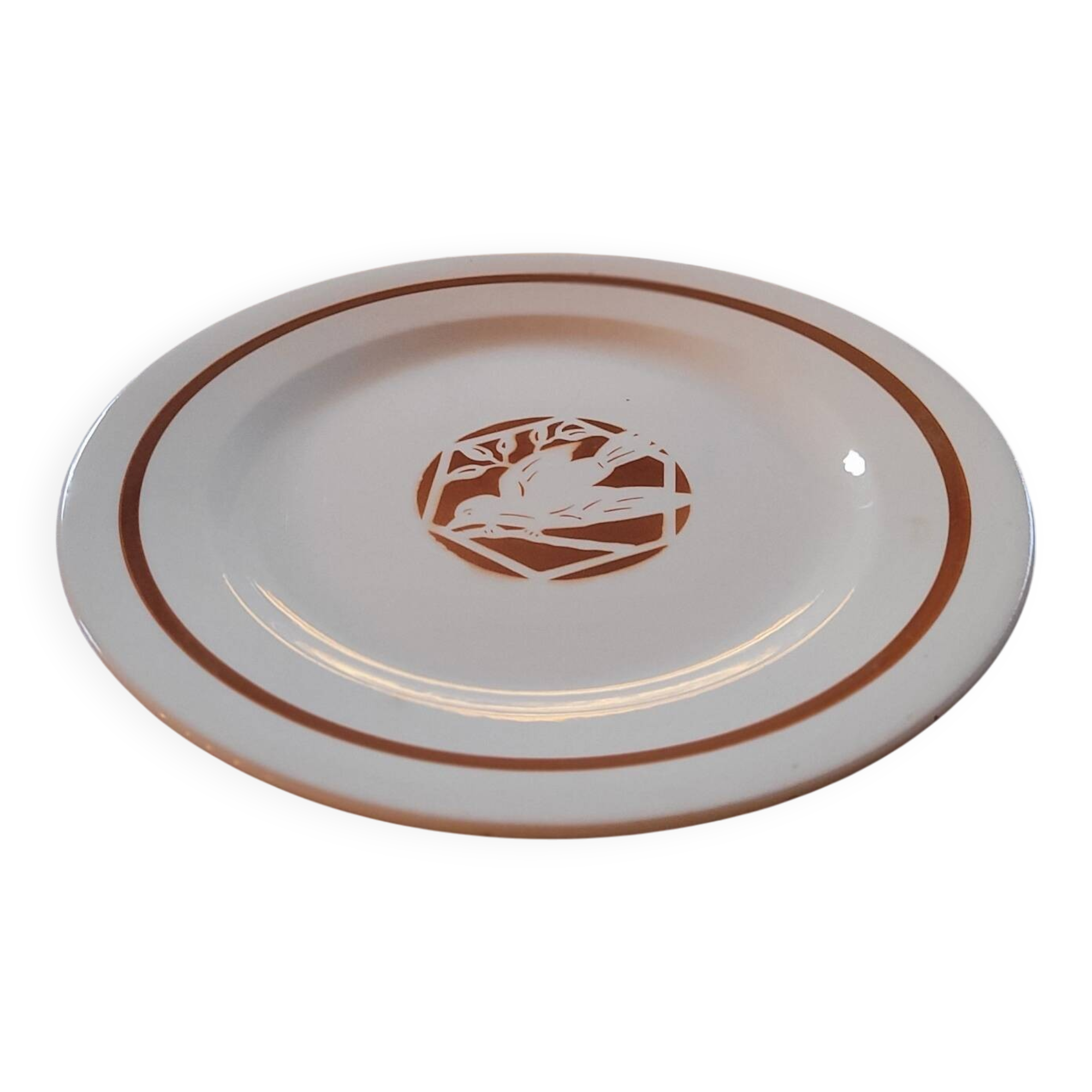 Salins Terre de Fer “Colibri” Fruit Bowl – 1920s–1930s