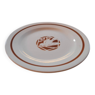 Salins Terre de Fer “Colibri” Fruit Bowl – 1920s–1930s