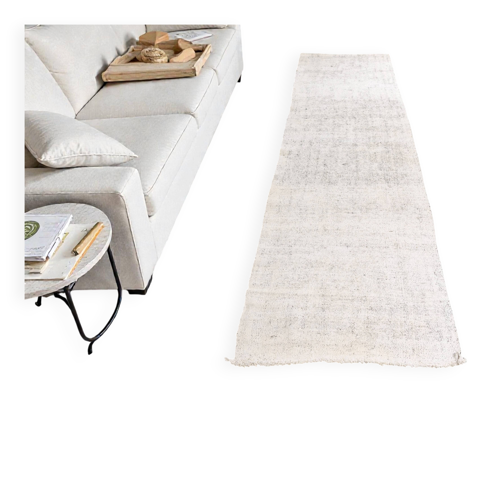 Vintage Turkish Handwoven Kilim Runner