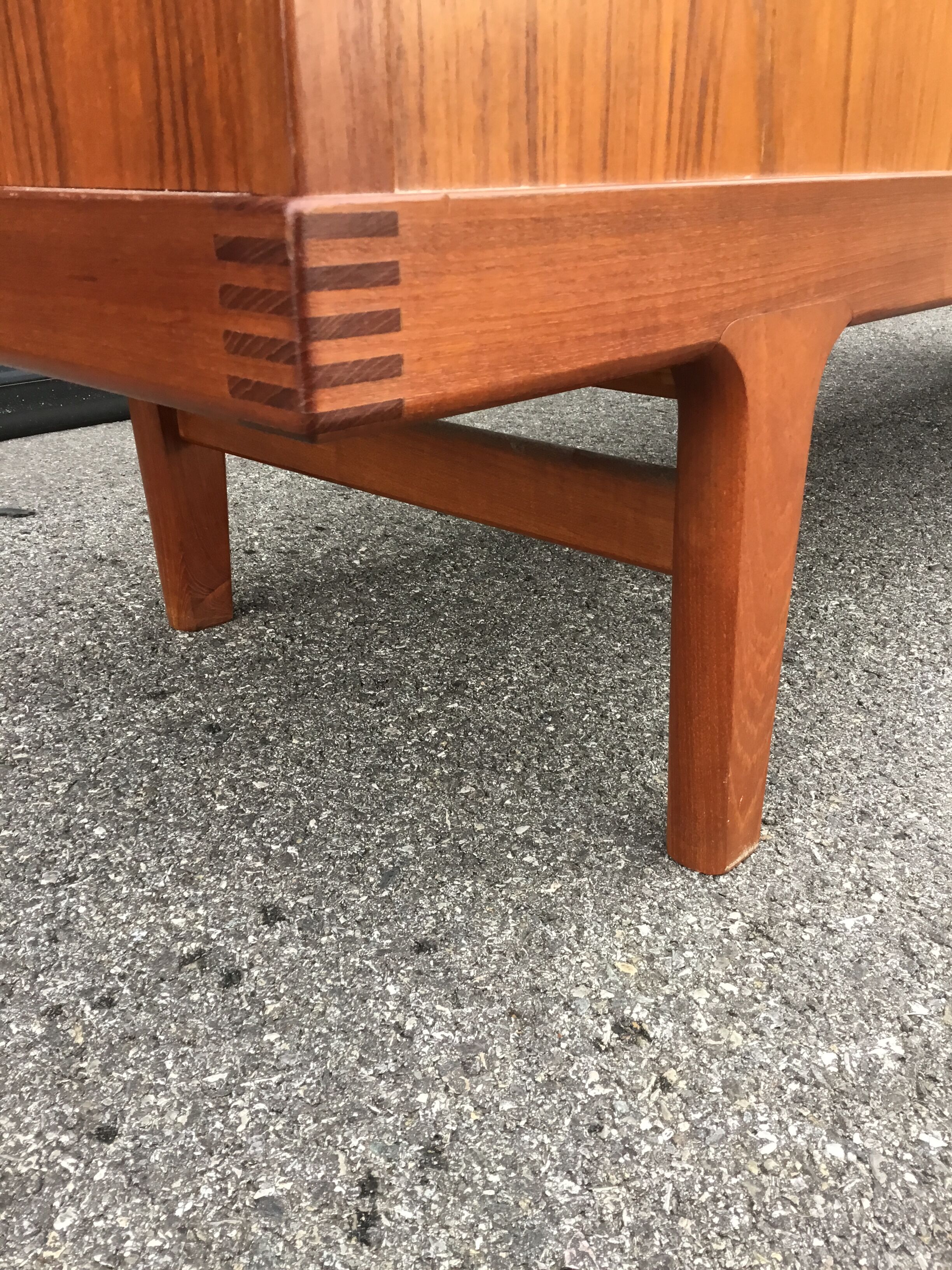 Danish teak sideboard in the 1960s