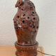 Lamp zoomorphic in ceramic from 1970