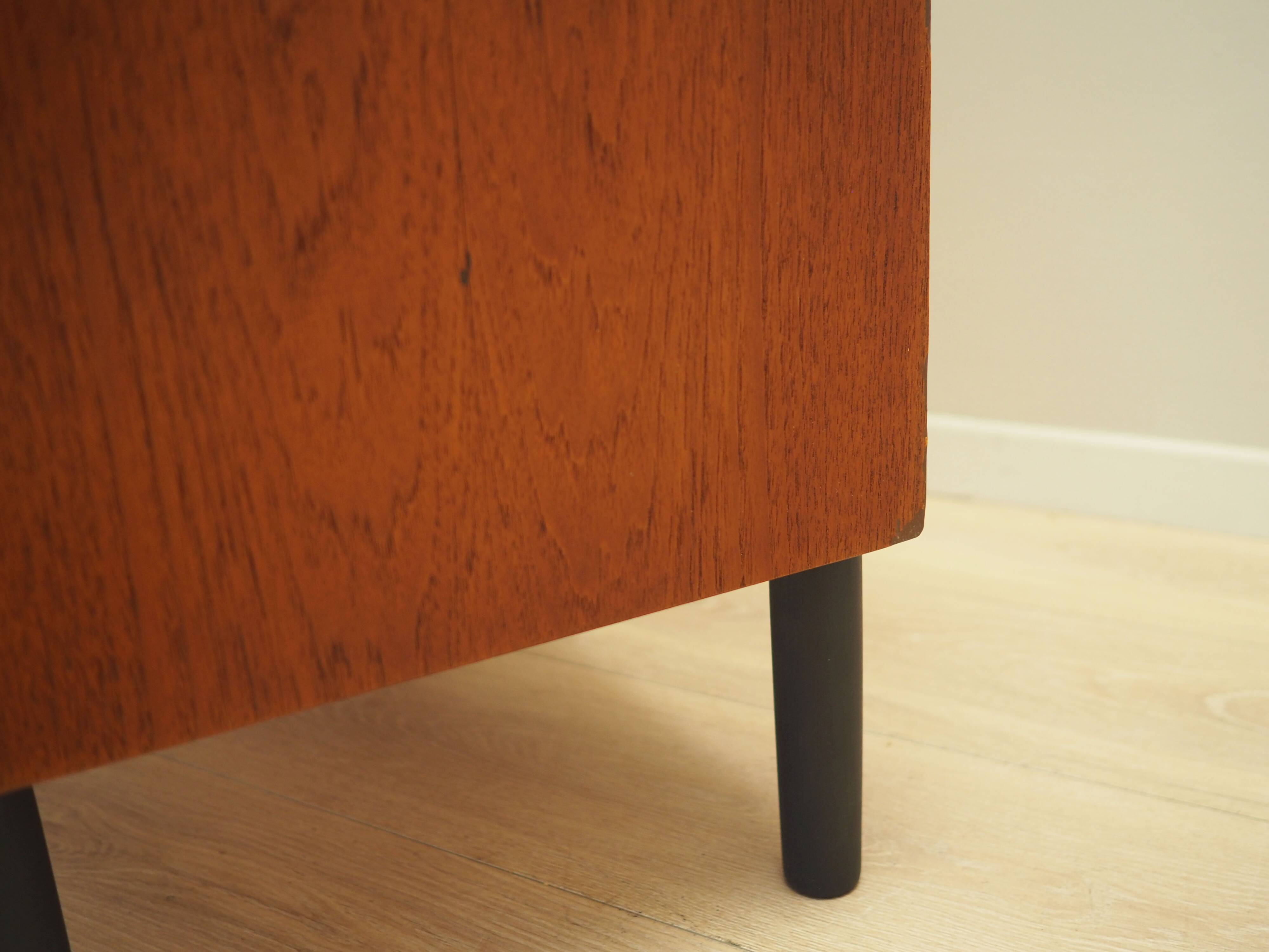 Teak chest of drawers, Danish design, 1970s, production: Denmark