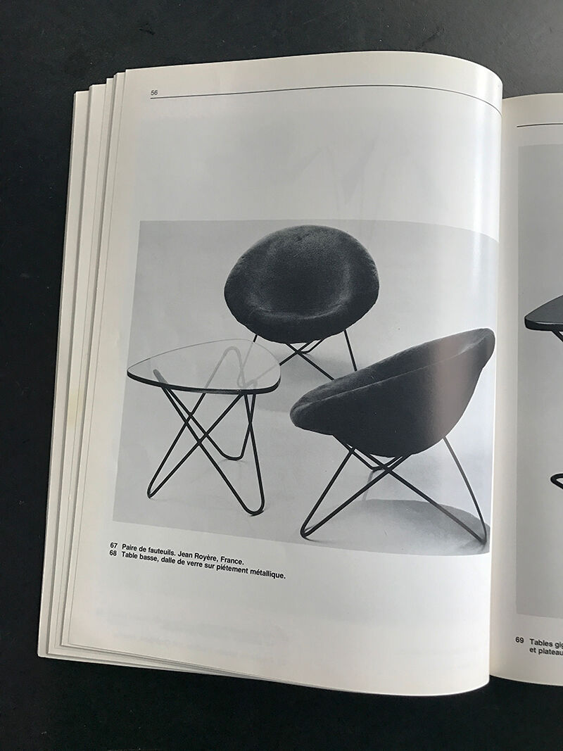 Armchair "Circle chair" by Jean Royère France 1950