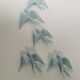 Batch of swallows in ceramic