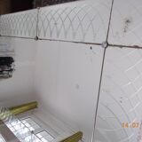 Art Deco mirror with beveled edges