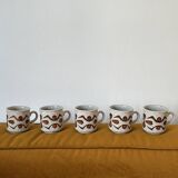 Vintage coffee cups