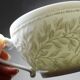 Set of 6 Bernardaud Limoges Louvre model white porcelain cups.