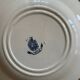 Series of 4 mismatched soup plates “Terre de Fer”