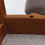 Vintage Danish teak dining chairs by Niels Koefoed set of 8