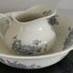 Broc and washbasin Iron Earth earthenware Givors