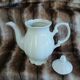 Coffee pot + porcelain milk jug