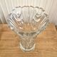 Cut glass vase