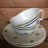 Tasses et soucoupes Epiag Czechoslovakia