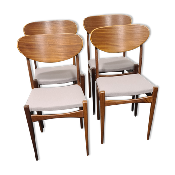 Lot de 4 chaises