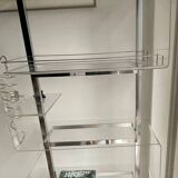 Metal and plexiglass shelf