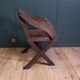 Antique Glastonbury priest chair