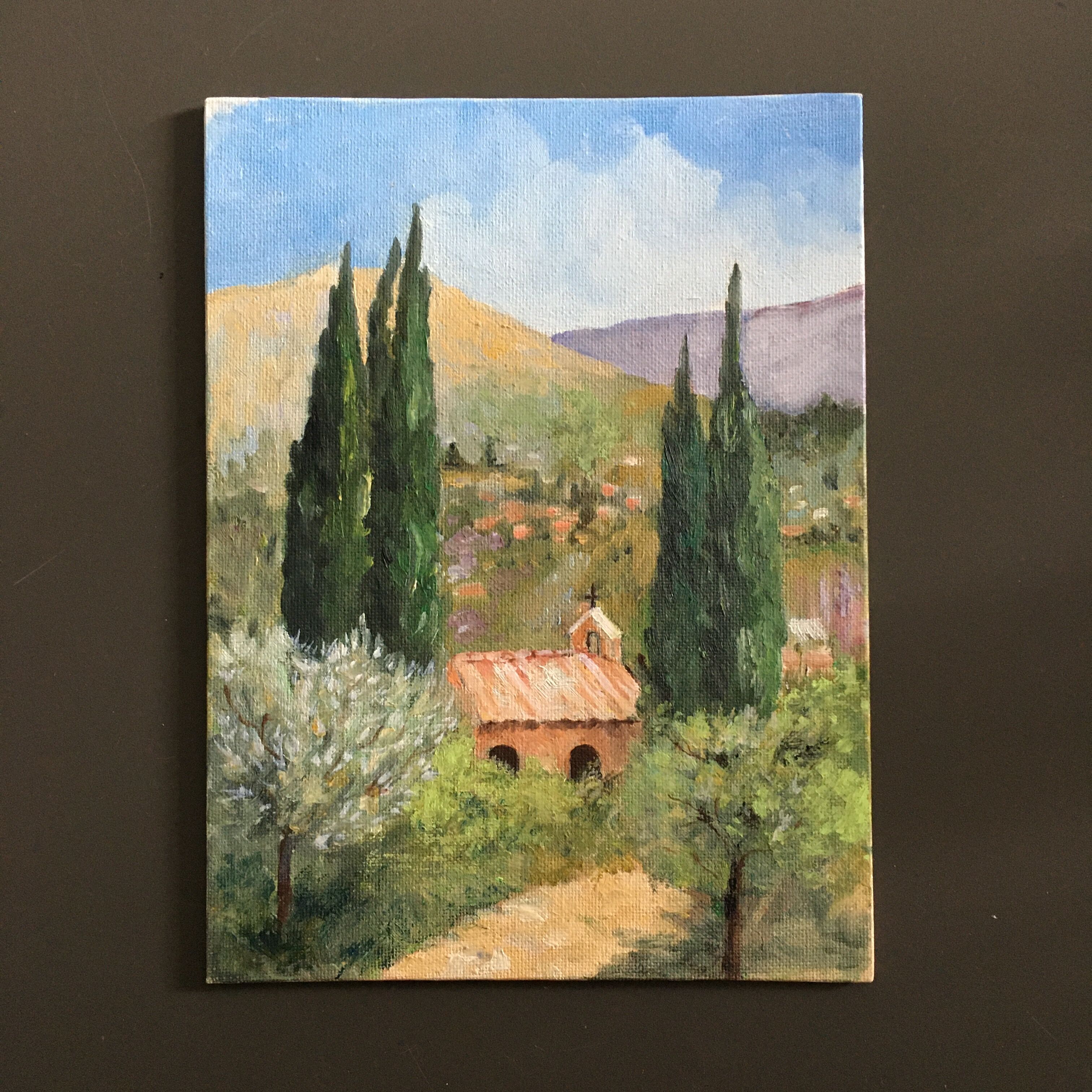 Provencal church painting