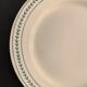 8 flat plates in opaque porcelain from Gien Terre de Fer, model Lauriers, XXth