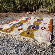 Tapis artisanal marocain en laine