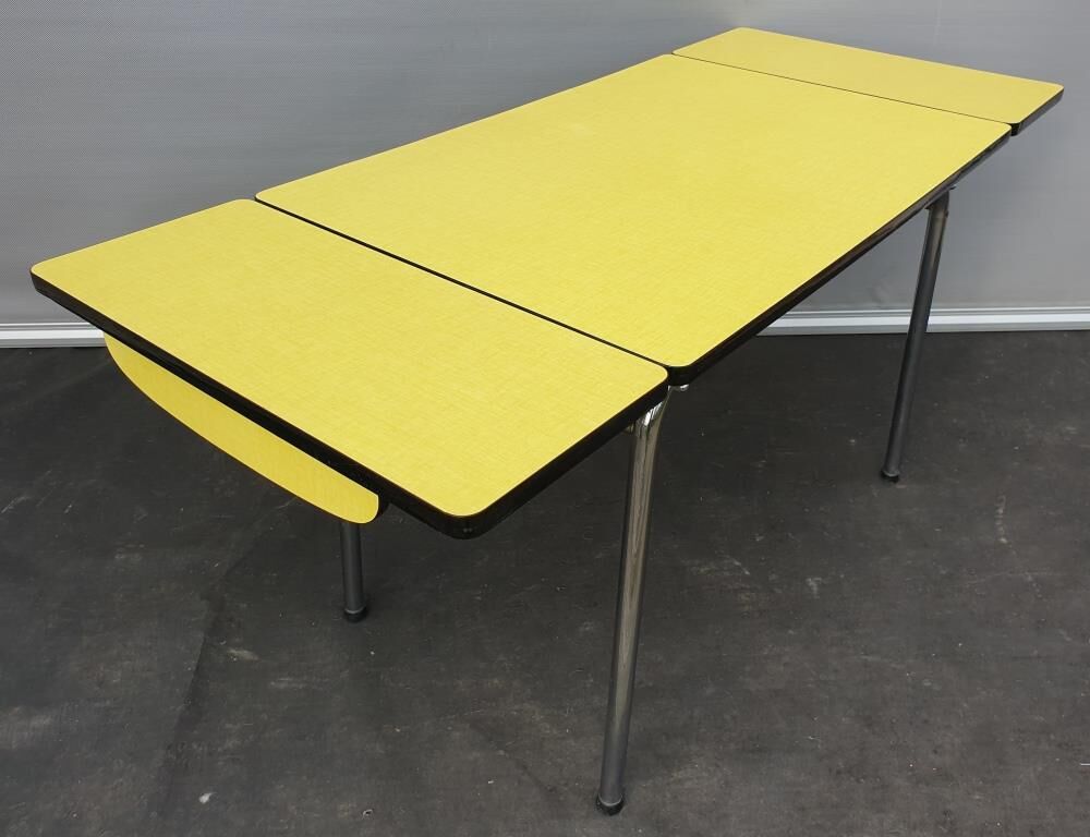 Table 2 lengths in yellow formica