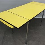 Table 2 lengths in yellow formica